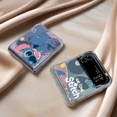 Cartoon Stitch full cover shockproof Samsung Z Flip case