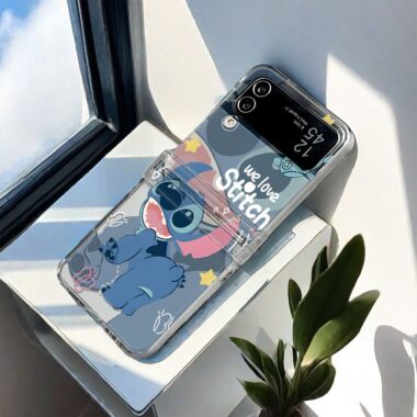 Cartoon Stitch full cover shockproof Samsung Z Flip case
