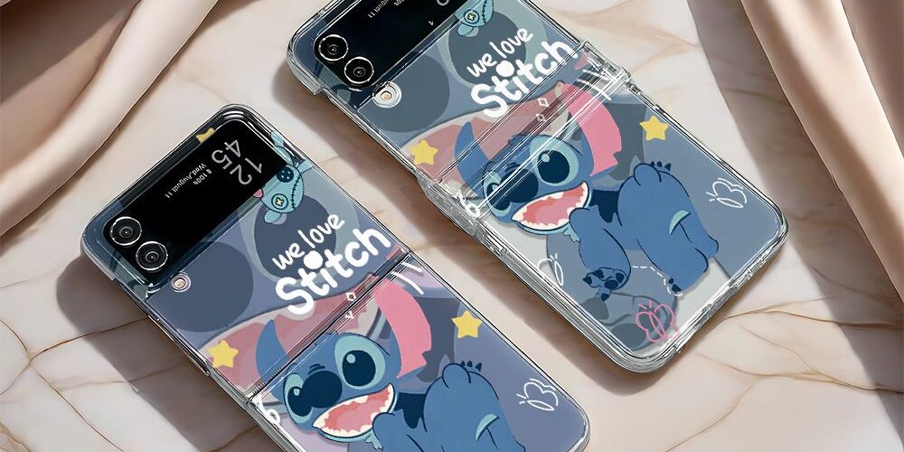 Cartoon Stitch full cover shockproof Samsung Z Flip case