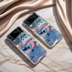 Cartoon Stitch full cover shockproof Samsung Z Flip case