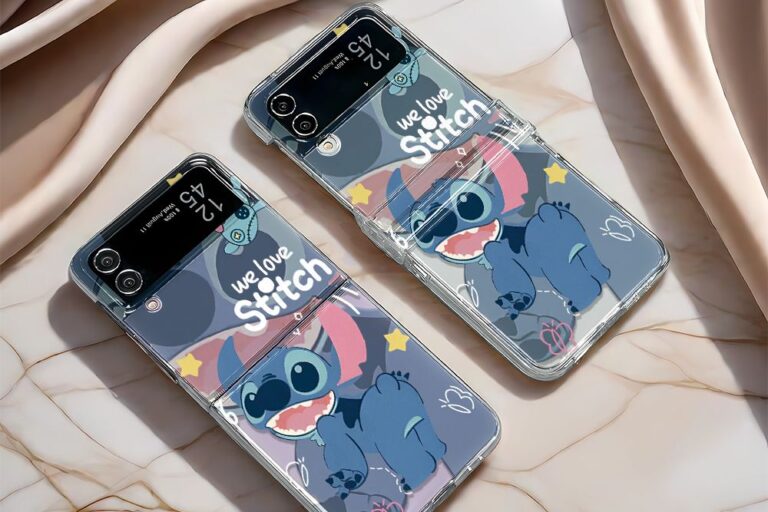 Cartoon Stitch full cover shockproof Samsung Z Flip case