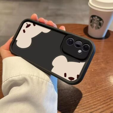 Two little bears soft shockproof Samsung phone case