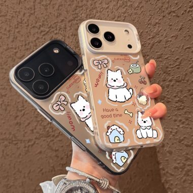 Cute West Highland Terrier ultra-slim shockproof iPhone 17 case